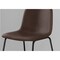 Monarch Specialties Office Chair, Bar Height, Standing, Computer Desk, Work, Pu Leather Look, Metal, Brown, Black I 7753 - alternate 7